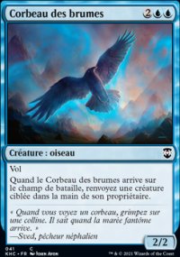 Corbeau des brumes - 