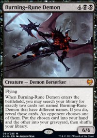 Burning-Rune Demon - 