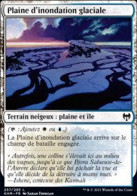 Plaine d'inondation glaciale - 