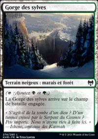 Gorge des sylves - 