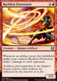 Reckless Fireweaver - Kaladesh