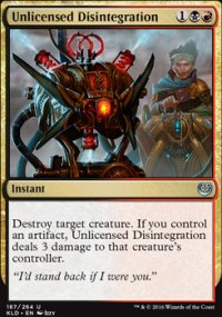 Unlicensed Disintegration - Kaladesh