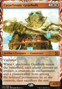 Cataclysmic Gearhulk - Kaladesh Inventions