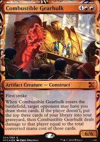 Combustible Gearhulk - Kaladesh Inventions