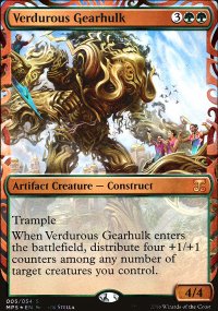 Verdurous Gearhulk - Kaladesh Inventions