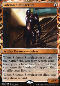 Solemn Simulacrum - Kaladesh Inventions