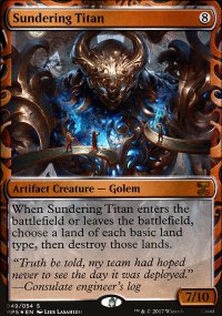 Sundering Titan - Kaladesh Inventions