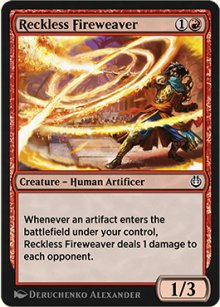 Reckless Fireweaver - Kaladesh Remastered