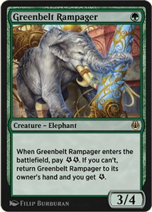 Greenbelt Rampager - Kaladesh Remastered