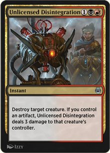 Unlicensed Disintegration - Kaladesh Remastered