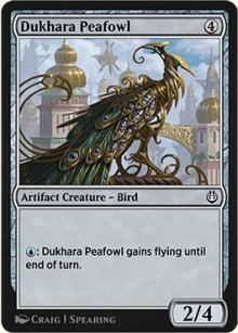 Dukhara Peafowl - Kaladesh Remastered