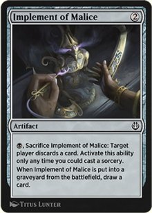 Implement of Malice - 