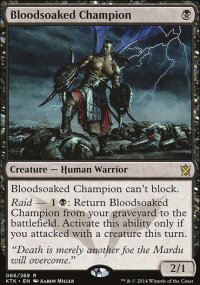 Bloodsoaked Champion - Khans of Tarkir