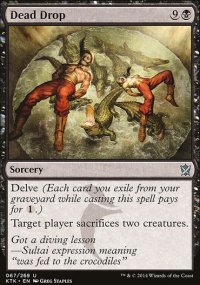 Dead Drop - Khans of Tarkir