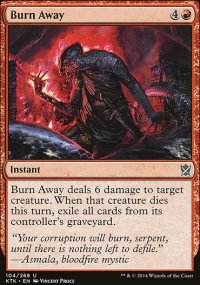 Burn Away - Khans of Tarkir