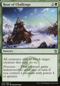 Roar of Challenge - Khans of Tarkir