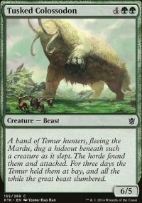 Tusked Colossodon - Khans of Tarkir