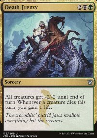 Death Frenzy - Khans of Tarkir