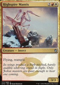 Highspire Mantis - Khans of Tarkir