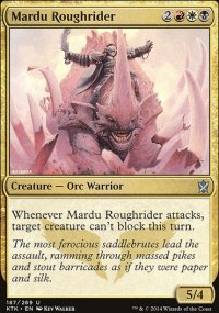 Mardu Roughrider - Khans of Tarkir