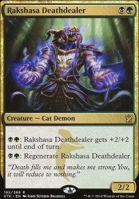 Rakshasa Deathdealer - Khans of Tarkir