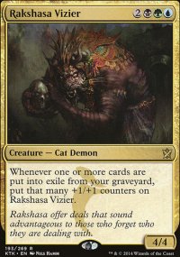 Rakshasa Vizier - Khans of Tarkir