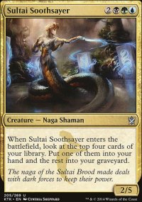 Sultai Soothsayer - Khans of Tarkir