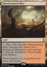 Bloodstained Mire - Khans of Tarkir