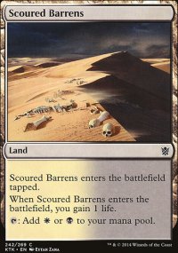 Scoured Barrens - Khans of Tarkir