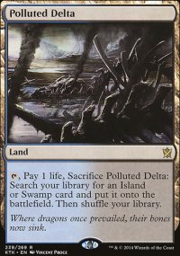 Polluted Delta - Khans of Tarkir