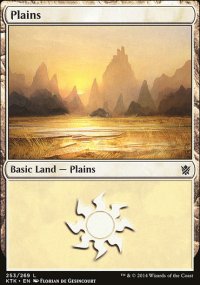 Plains 4 - Khans of Tarkir