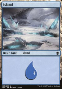 Island 3 - Khans of Tarkir