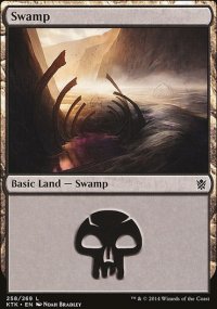 Swamp 1 - Khans of Tarkir