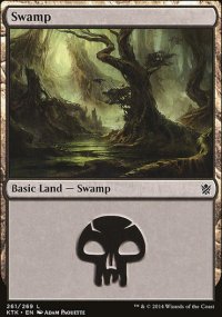 Swamp 4 - Khans of Tarkir