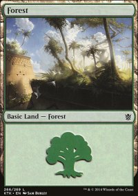 Forest 1 - Khans of Tarkir