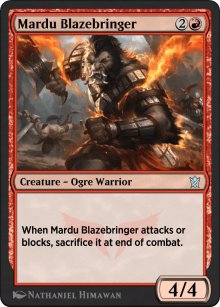 Mardu Blazebringer - Khans of Tarkir