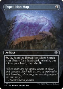 Expedition Map - The Lost Caverns of Ixalan Commander Decks