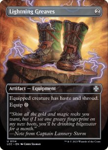 Lightning Greaves - The Lost Caverns of Ixalan Commander Decks