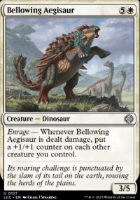 Bellowing Aegisaur - The Lost Caverns of Ixalan Commander Decks