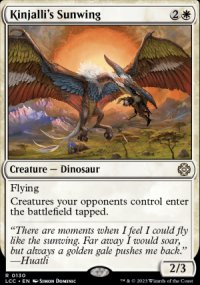 Kinjalli's Sunwing - The Lost Caverns of Ixalan Commander Decks