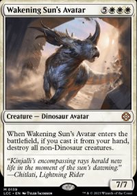 Wakening Sun's Avatar - The Lost Caverns of Ixalan Commander Decks