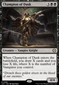 Champion of Dusk - The Lost Caverns of Ixalan Commander Decks