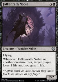 Falkenrath Noble - The Lost Caverns of Ixalan Commander Decks