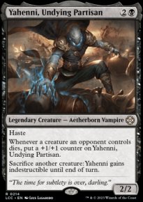 Yahenni, Undying Partisan - The Lost Caverns of Ixalan Commander Decks