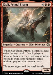 Etali, Primal Storm - The Lost Caverns of Ixalan Commander Decks