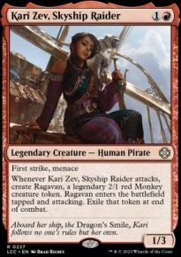 Kari Zev, Skyship Raider - The Lost Caverns of Ixalan Commander Decks