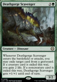 Deathgorge Scavenger - The Lost Caverns of Ixalan Commander Decks