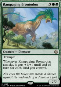 Rampaging Brontodon - The Lost Caverns of Ixalan Commander Decks