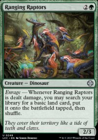 Ranging Raptors - The Lost Caverns of Ixalan Commander Decks