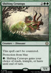 Shifting Ceratops - The Lost Caverns of Ixalan Commander Decks